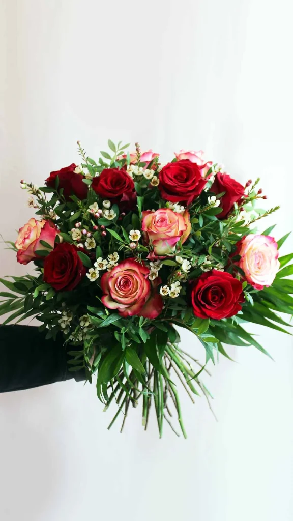 floraison_mpouketo_kokkino_roz_a