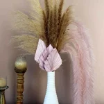 floraison_pampas_kai_palm_leaves_se_vazo_a